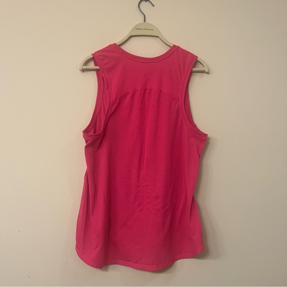 Women’s  pink running athletic tank top size large athletic works - Picture 3 of 3